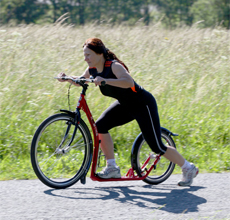 Footbiking is completely new movement alternative for all age and target groups